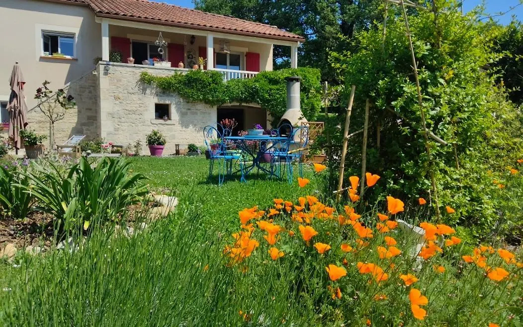 Nocleg ze śniadaniem Bed and Breakfast Le Colombie Gouleme Concores
